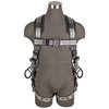 Safewaze PRO+ Slate Full Body Harness: Alu 3D, Alu QC Chest, TB Legs, L 020-1207